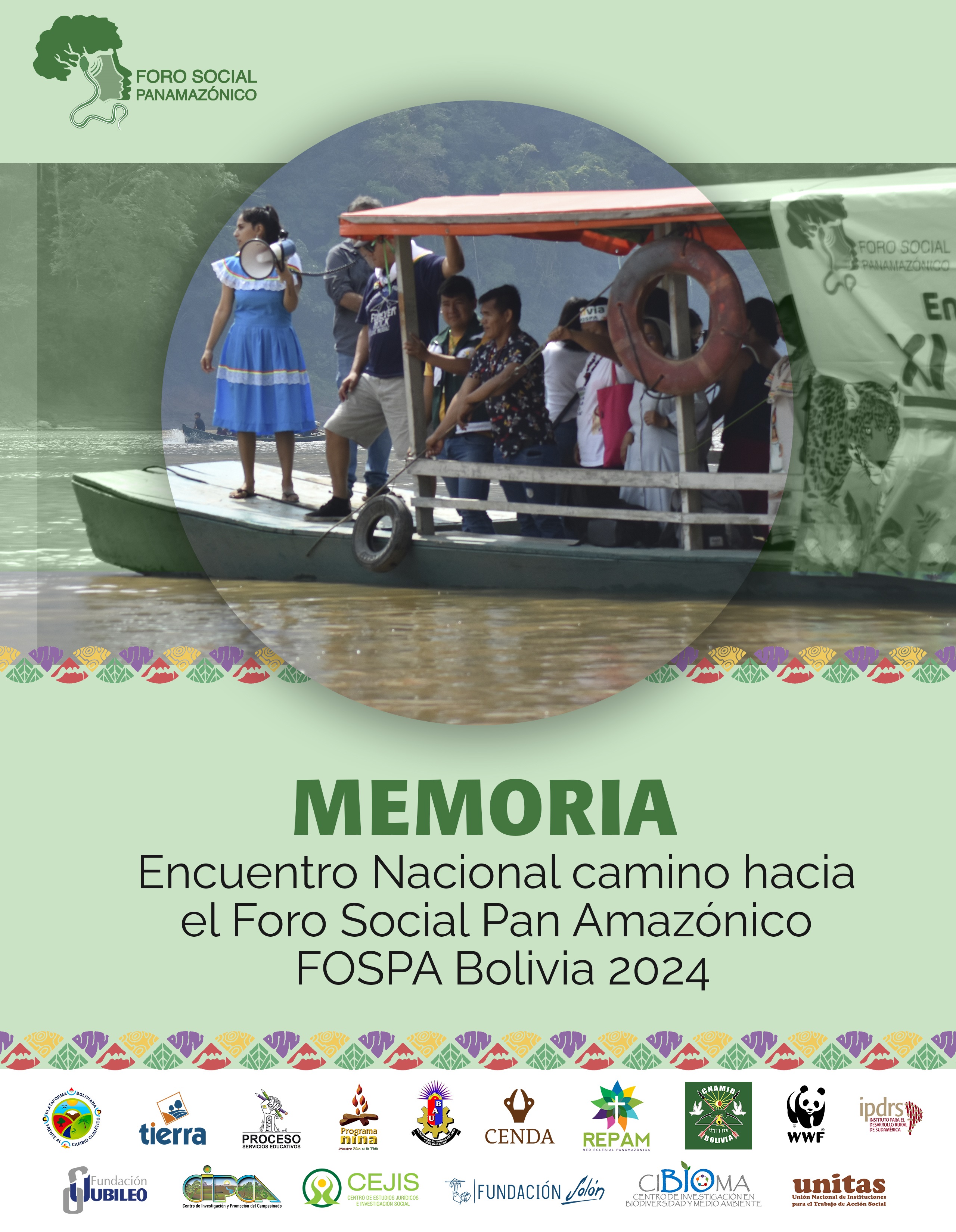 Memoria: Encuentro Nacional camino hacia el Foro Social Pan Amazónico – FOSPA Bolivia 2024